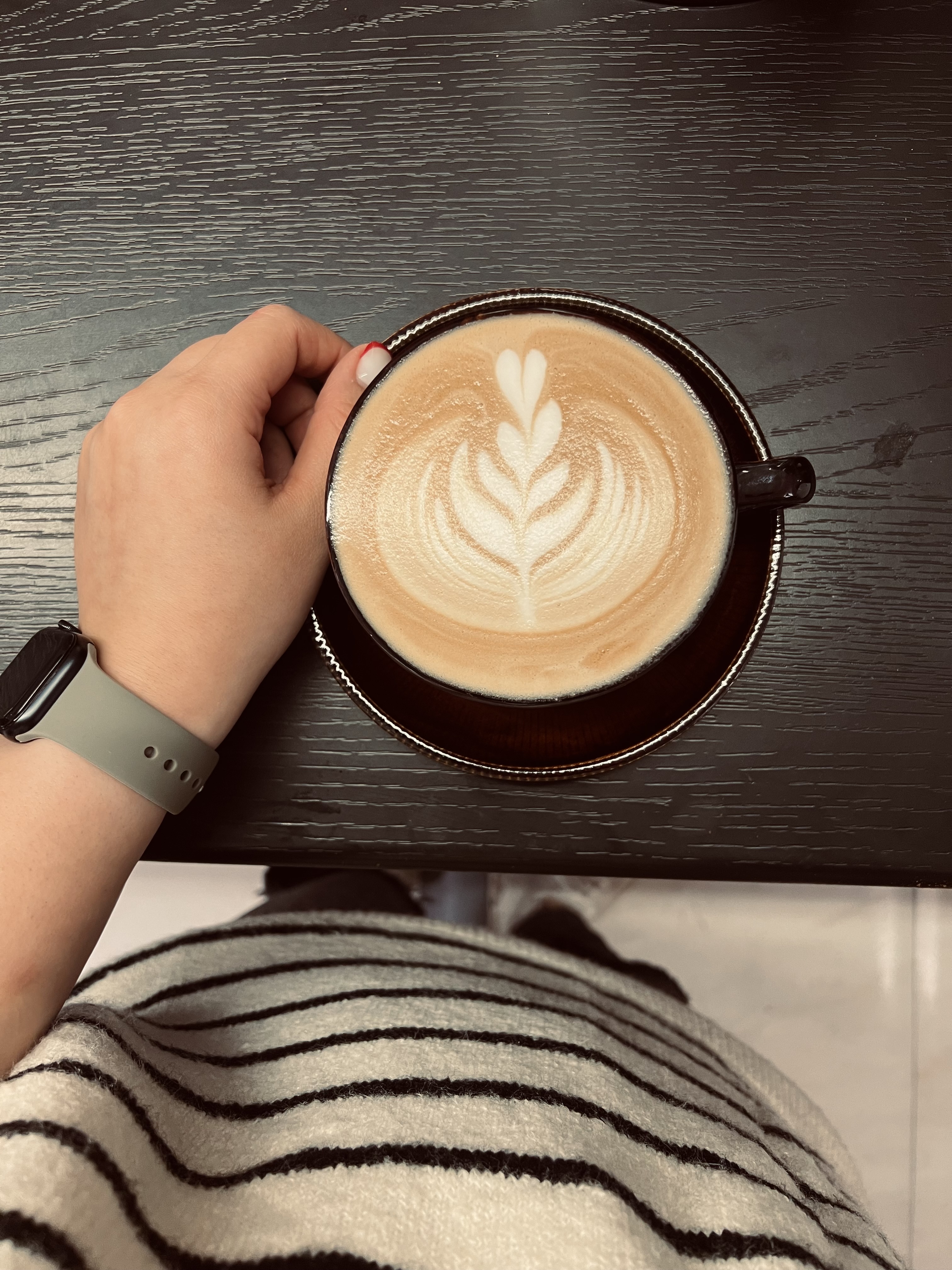 لاته طعم دار